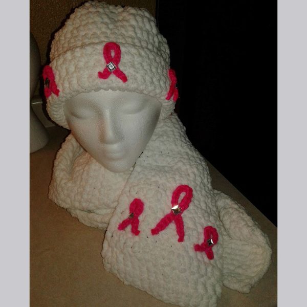 Cancer awareness hat set